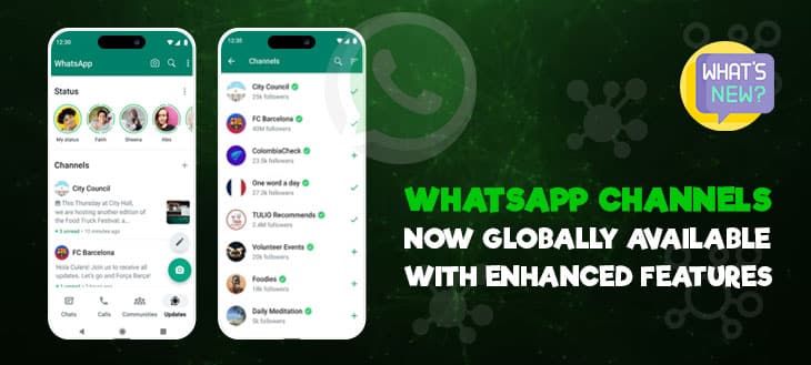 WhatsApp Channels Now Globally Available with Enhanced Features